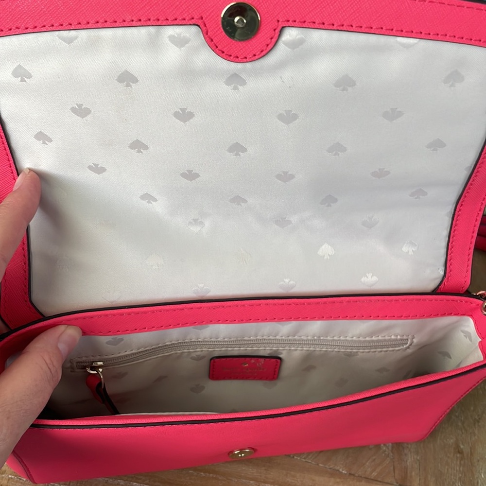 KATE SPADE PINK CROSSBODY BAG - Picture 6 of 7